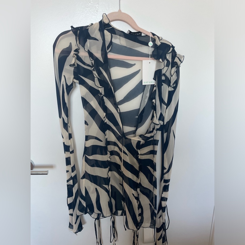 Rat and Boa mini swim cover dress